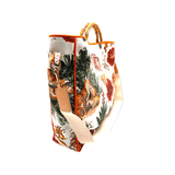 Serval Tote Bag w/ Strap - Villa Yasmine
