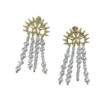 Gold Pearl Earrings 2 - Villa Yasmine