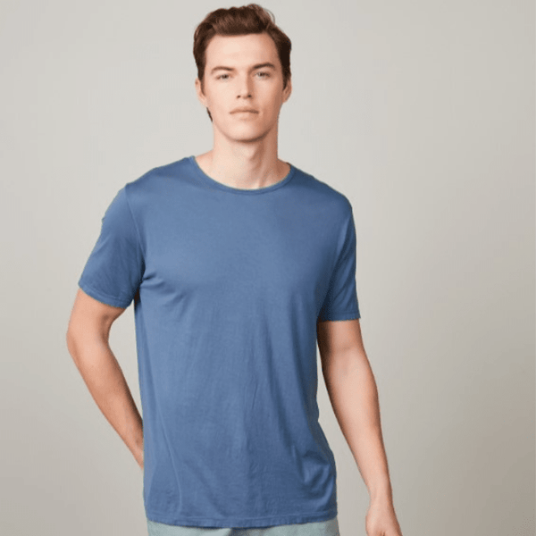Light Crew Cotton T-Shirt - Villa Yasmine